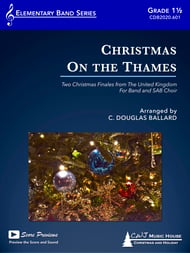 Christmas on the Thames Concert Band sheet music cover Thumbnail